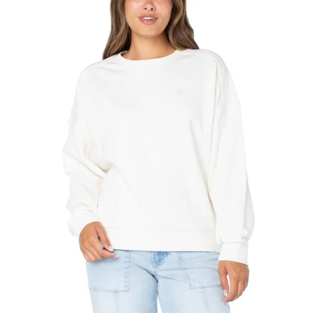 ROXY OVERSIZED CREWNECK SWEATER